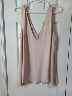 Johnny Was from the Calmé Collection double V-Neck Style draped tank size M, $35